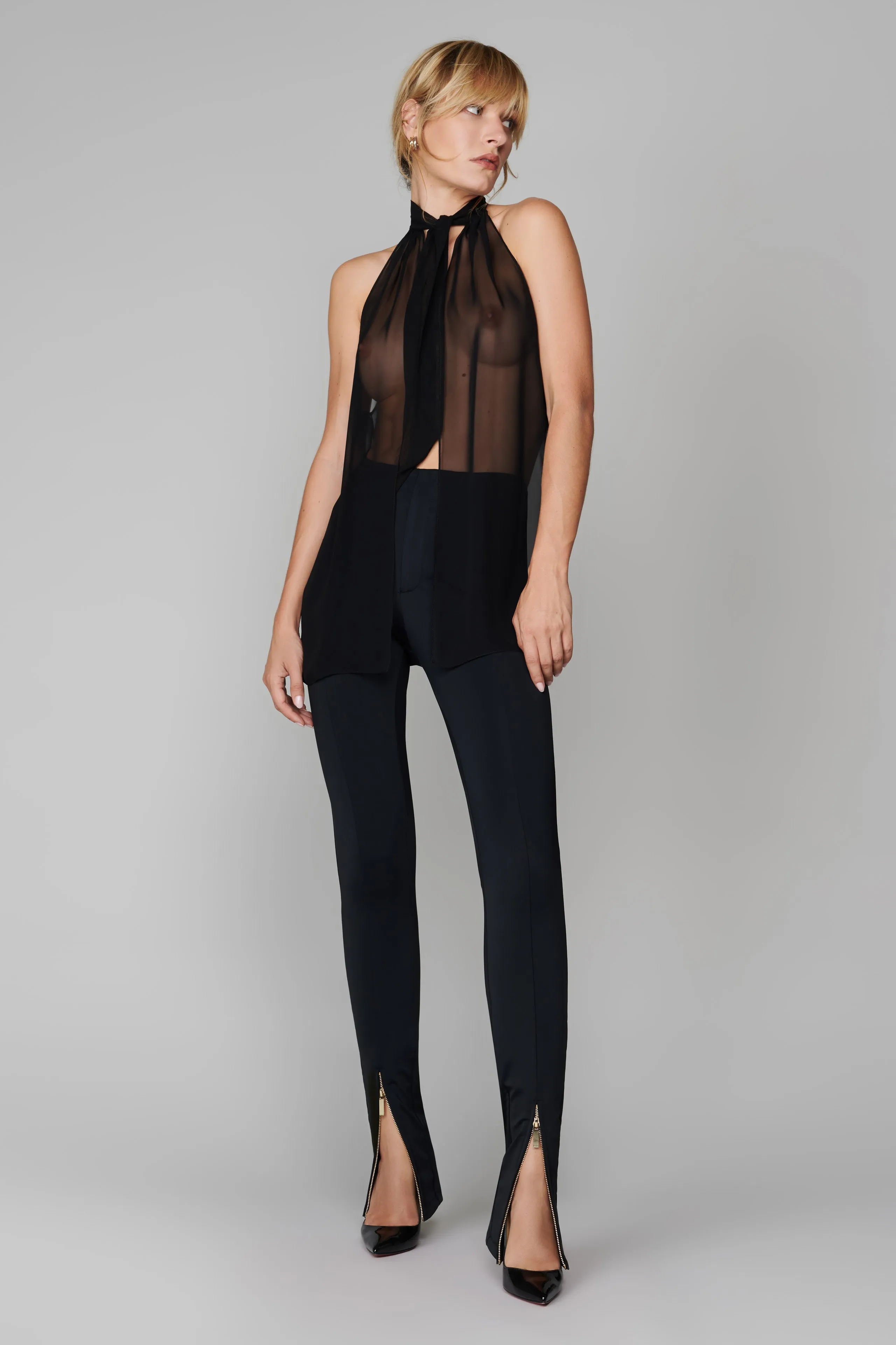 013 Sheer blouse - Le Vestiaire