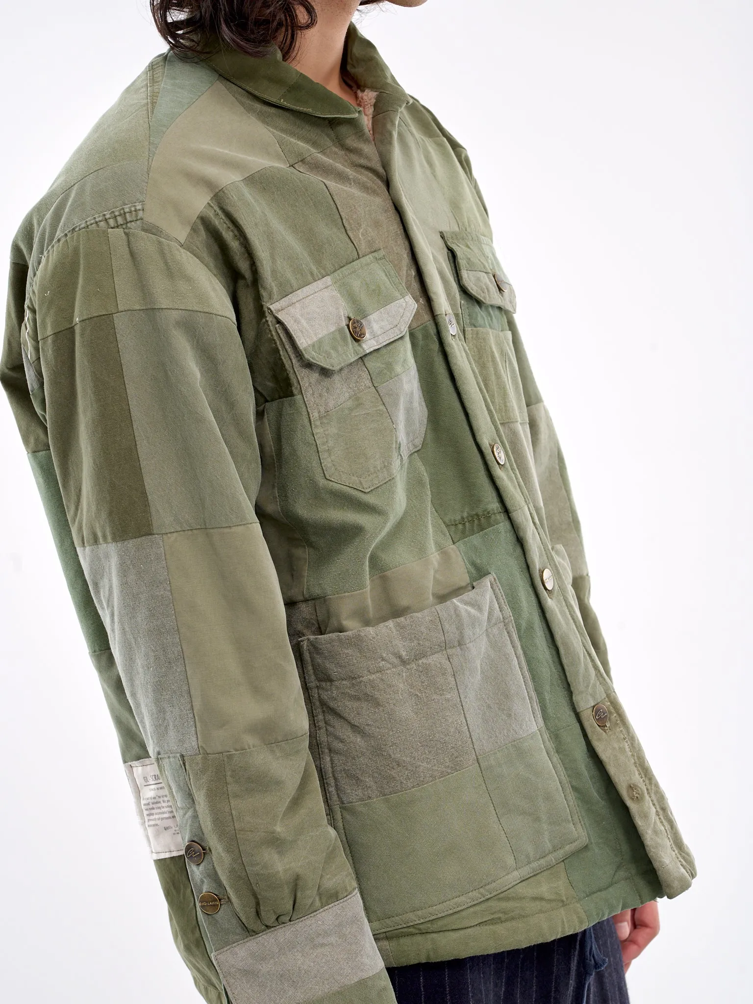 Army Patchwork Jacket (JM039-ARMY)