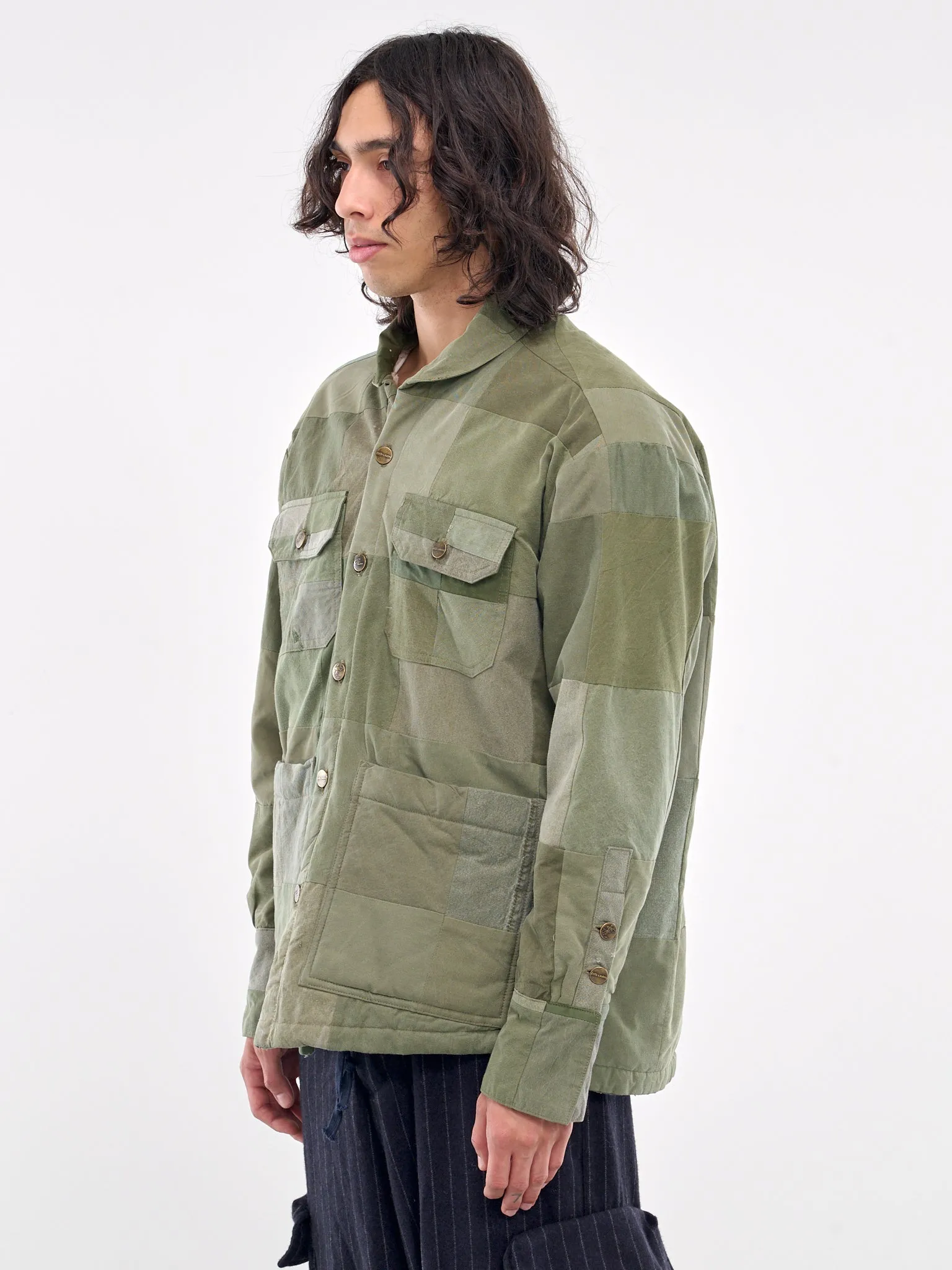 Army Patchwork Jacket (JM039-ARMY)