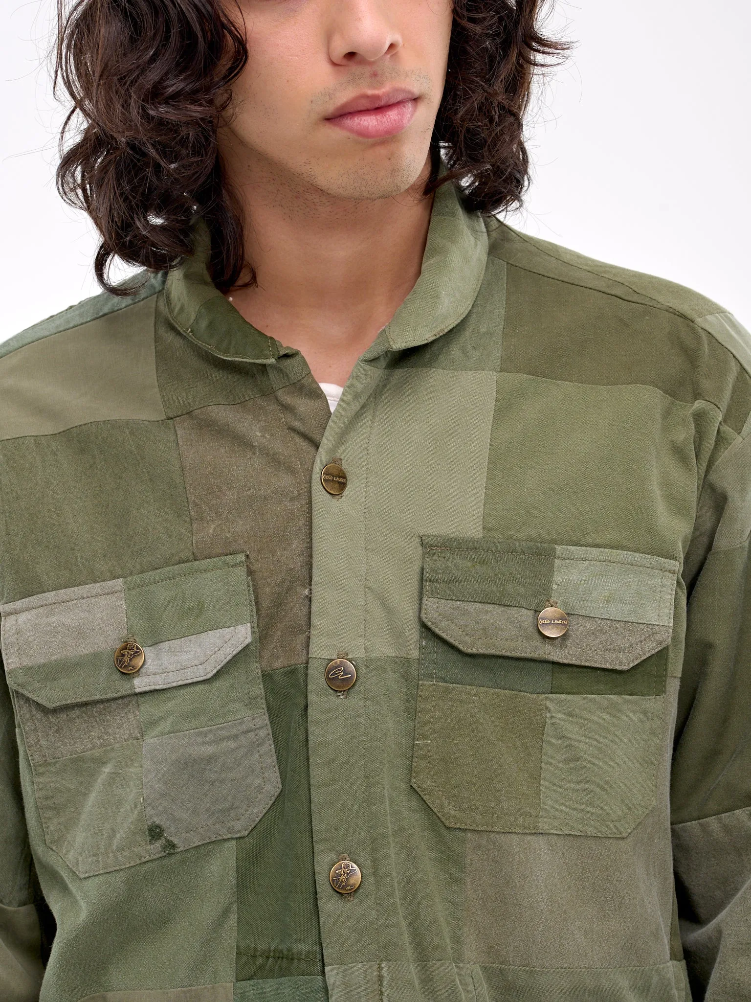 Army Patchwork Jacket (JM039-ARMY)