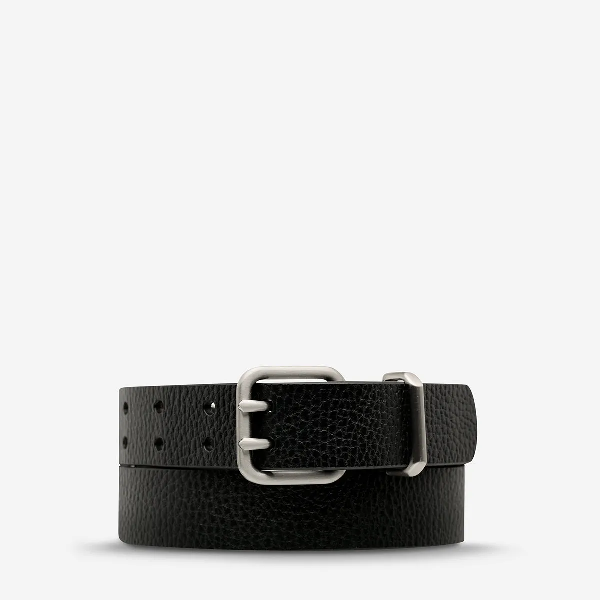 Barely Moving Belt - Black/Silver