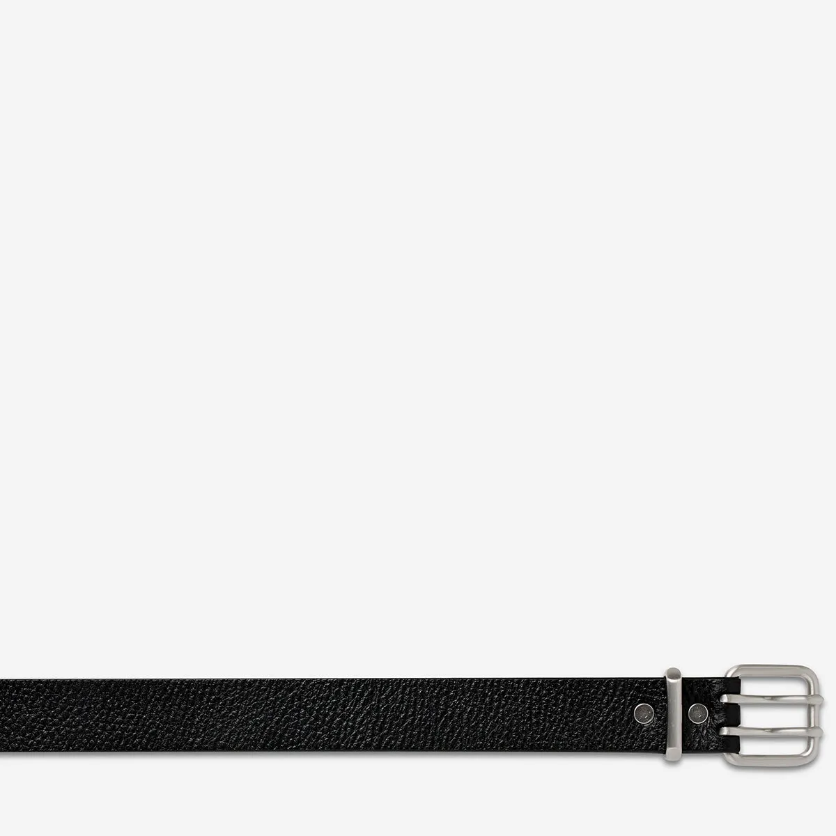 Barely Moving Belt - Black/Silver