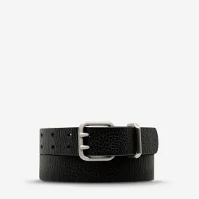 Barely Moving Belt - Black/Silver