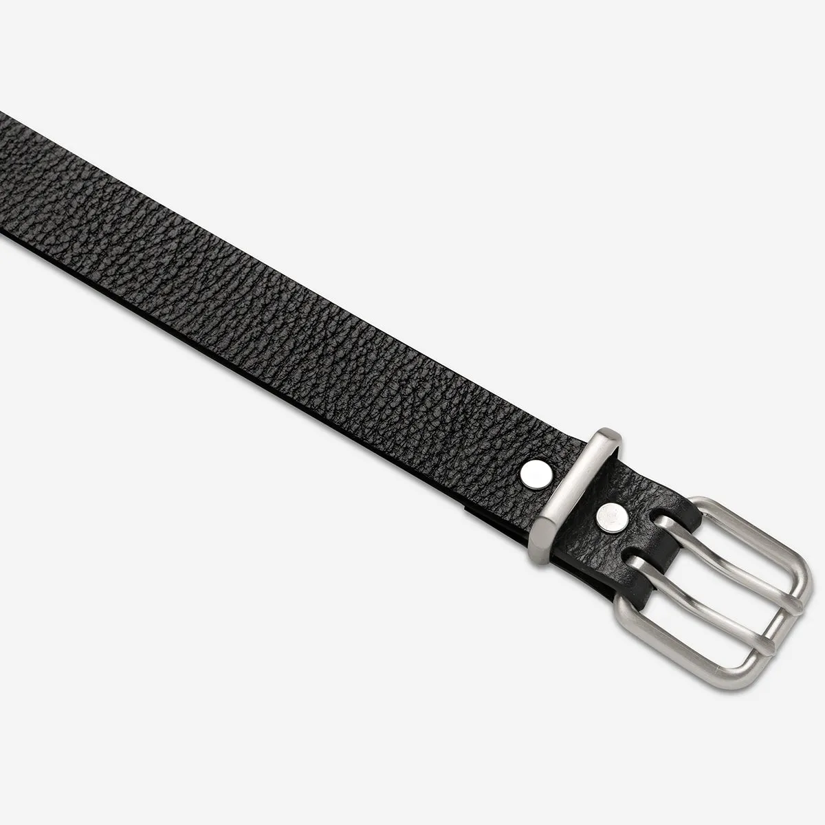 Barely Moving Belt - Black/Silver