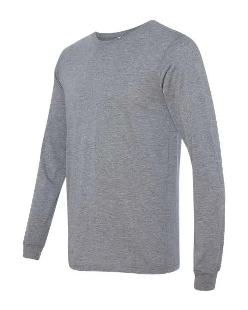 BELLA   CANVAS Triblend Long Sleeve Tee 3513 Grey Triblend