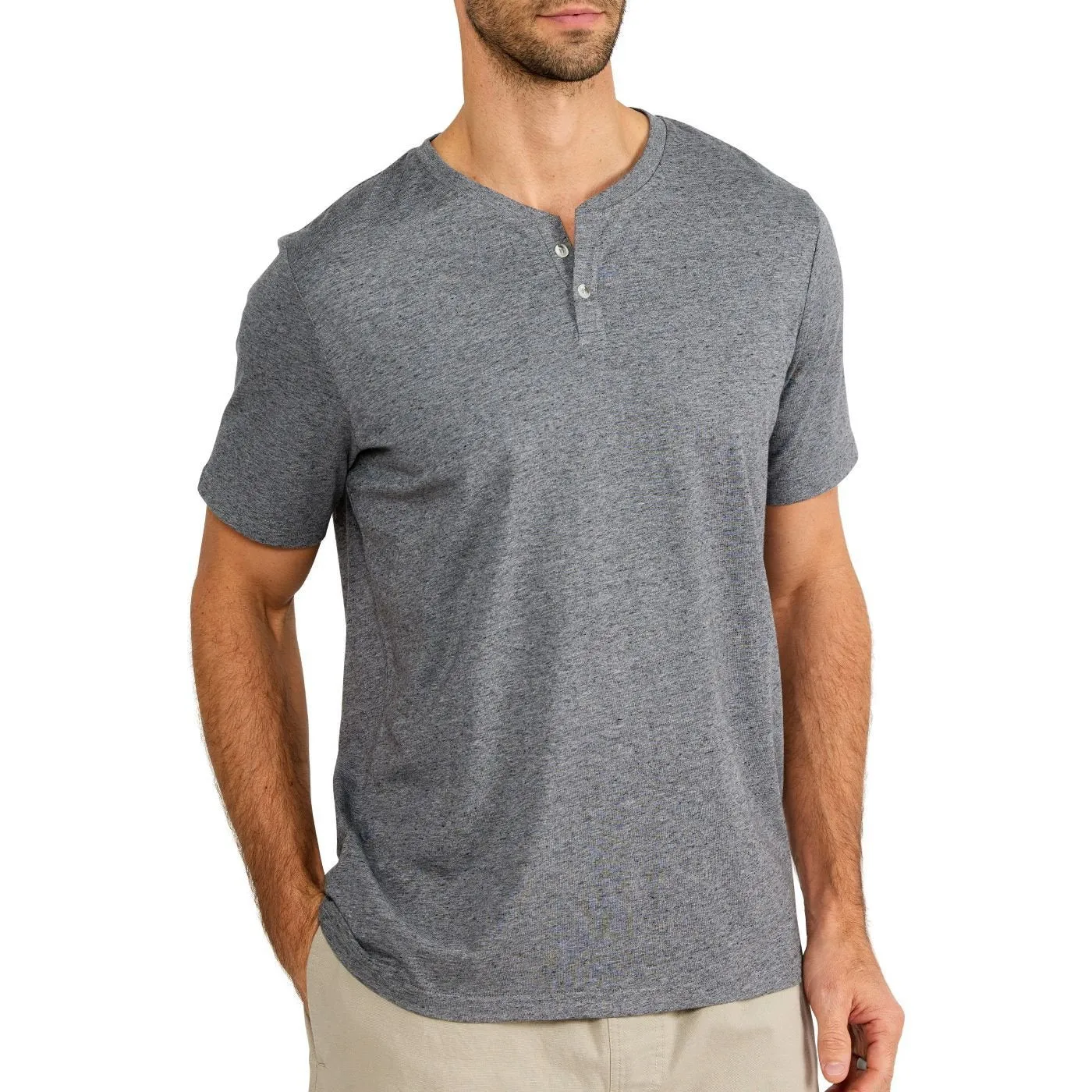 Free Fly Bamboo Heritage Short Sleeve Henley