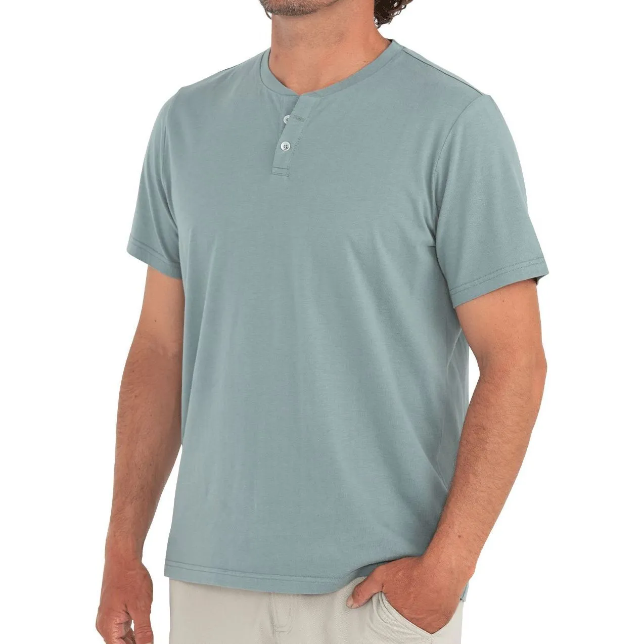 Free Fly Bamboo Heritage Short Sleeve Henley