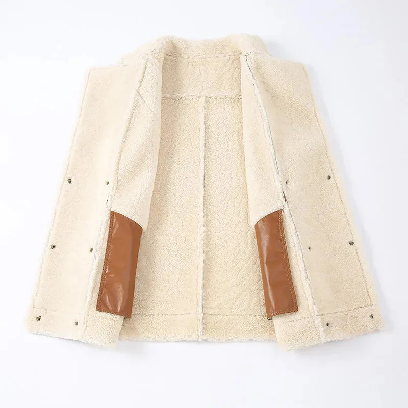 Genuine Sheepskin Shearling Vest for Women (3 Colors)