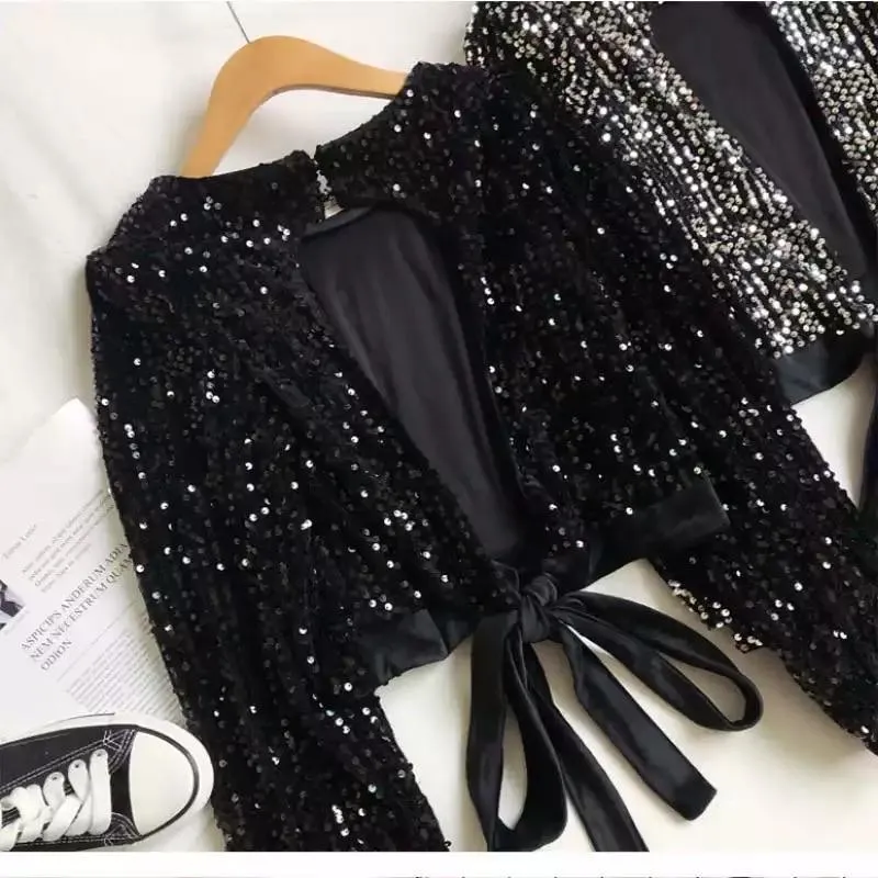 Ibiza Sequined Party Blouse