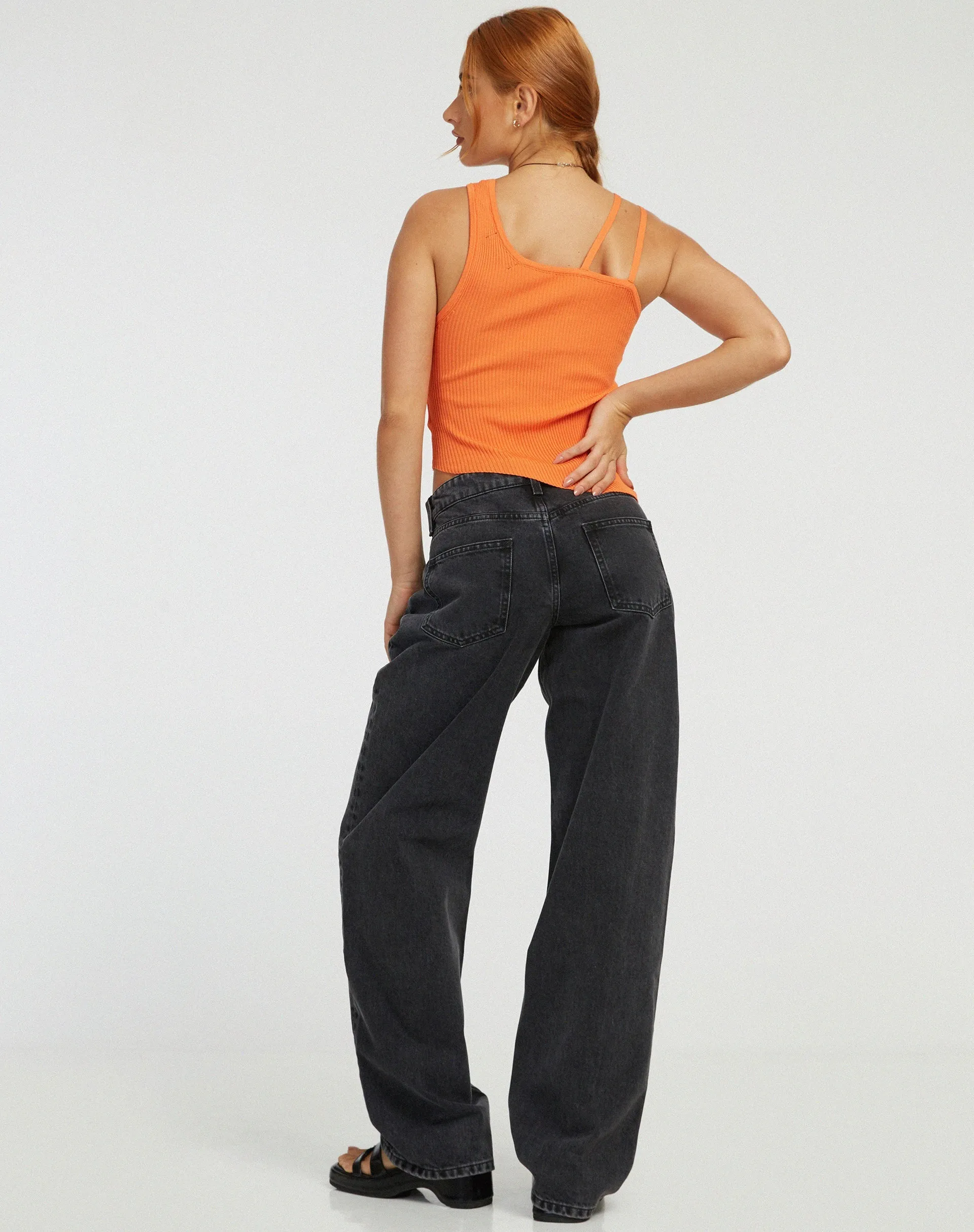 Lanica Top in Orange