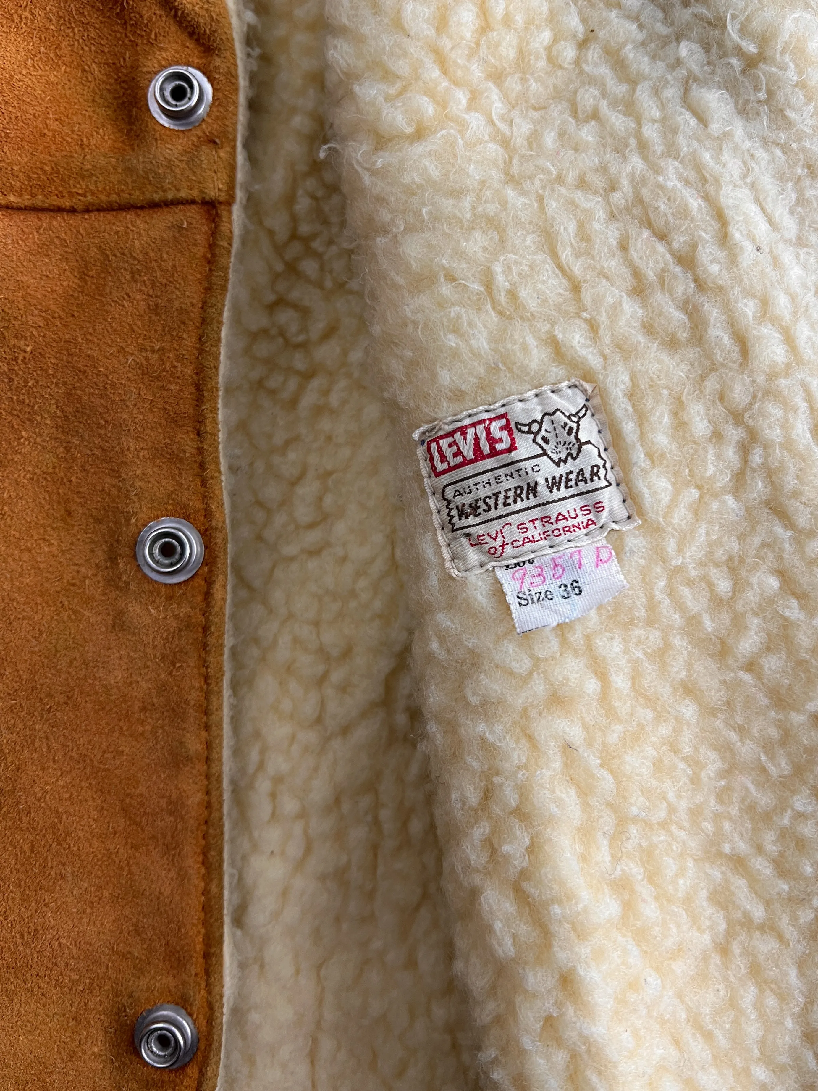 Levis Big E Shorthorn Shearling Jacket [M]