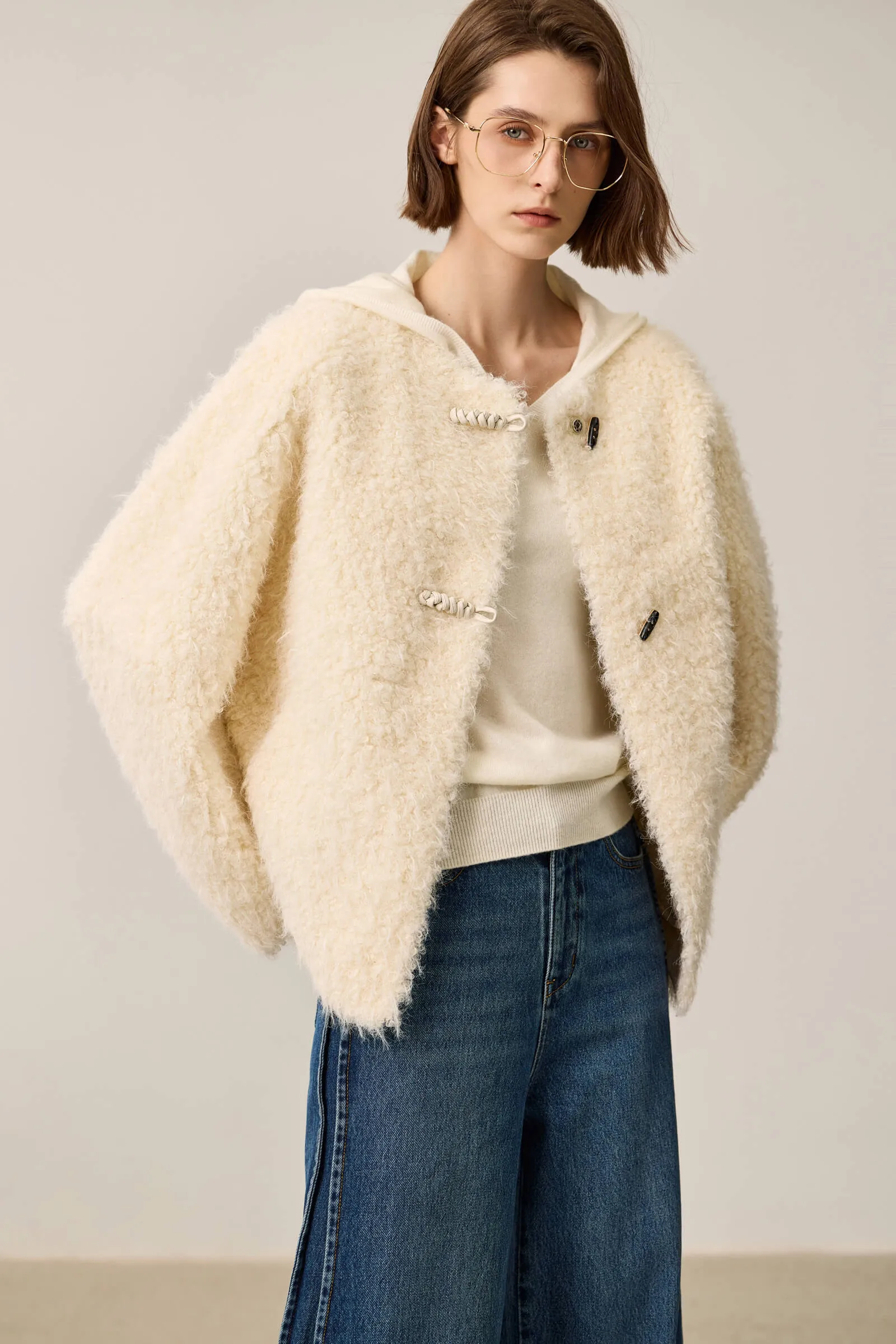 LILY Faux Shearling Jacket