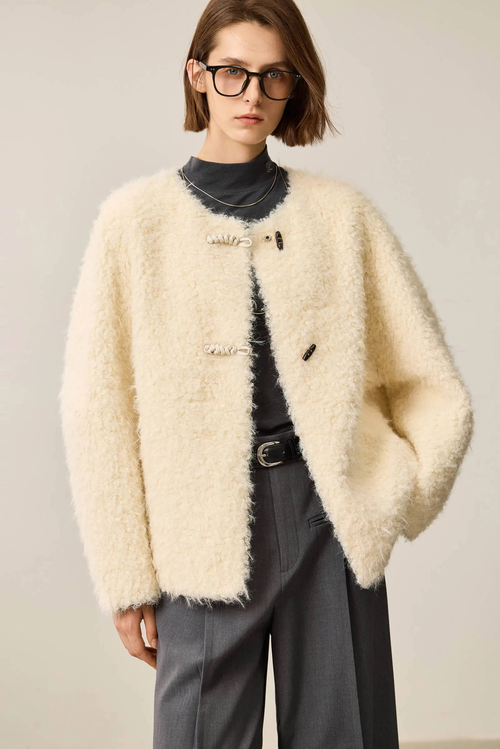 LILY Faux Shearling Jacket