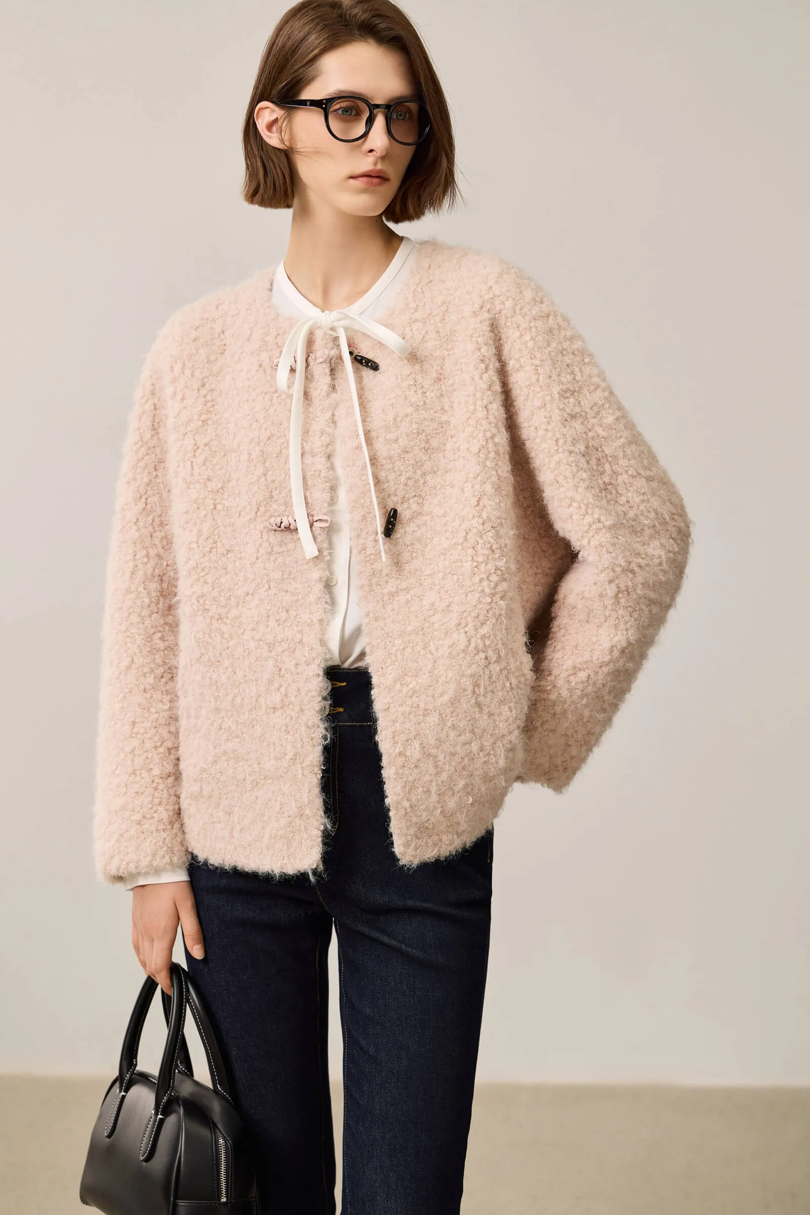 LILY Faux Shearling Jacket