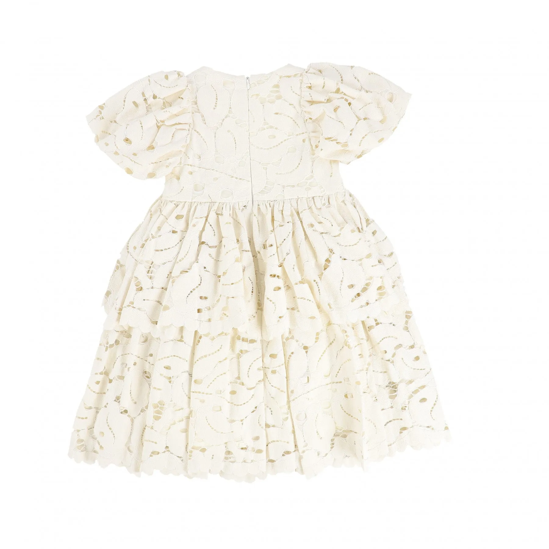 MMN Sarah Ecru Eyelet Dress