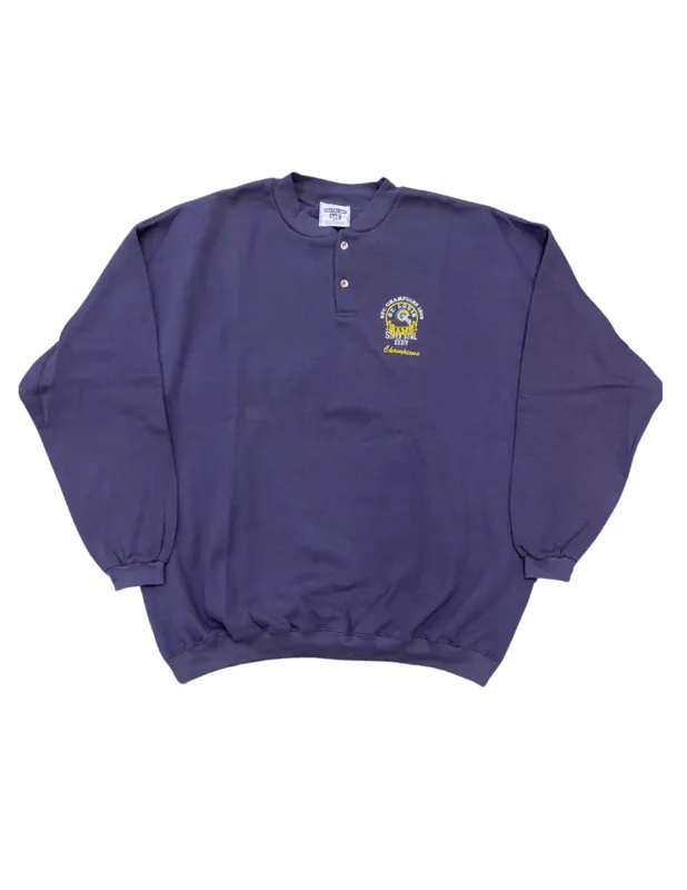 Rams Super Bowl XXXIV Navy Henley