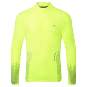 Ronhill Tech Reflect Half Zip (Mens) - Fluo Yellow/Reflect