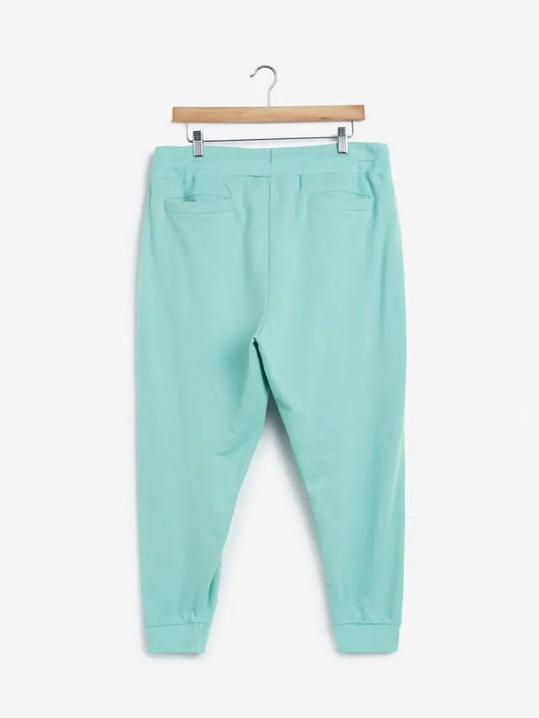 Sassy Soda Curves Mint Joggers