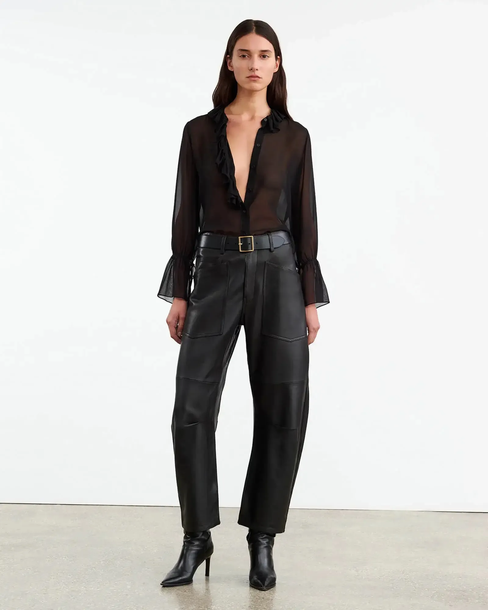 SHON LEATHER PANT