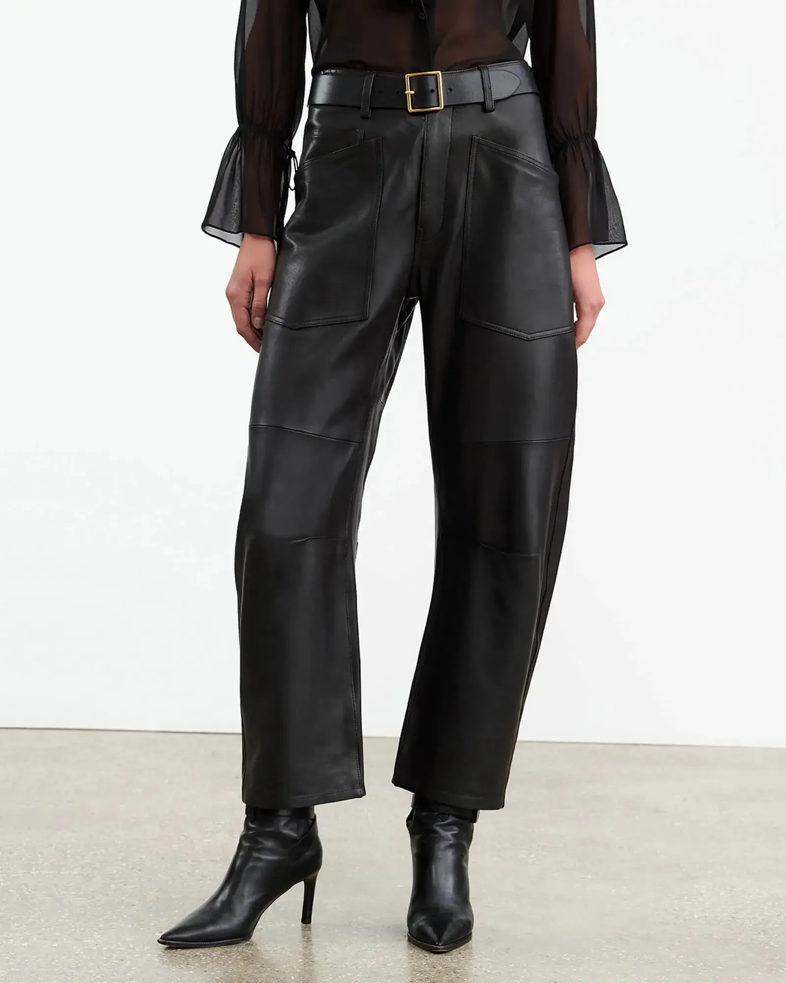 SHON LEATHER PANT