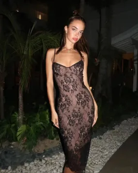 Spaghetti Straps Lace Bodycon Homecoming Dresses