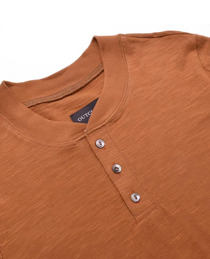 Terracotta Slub S/S Henley