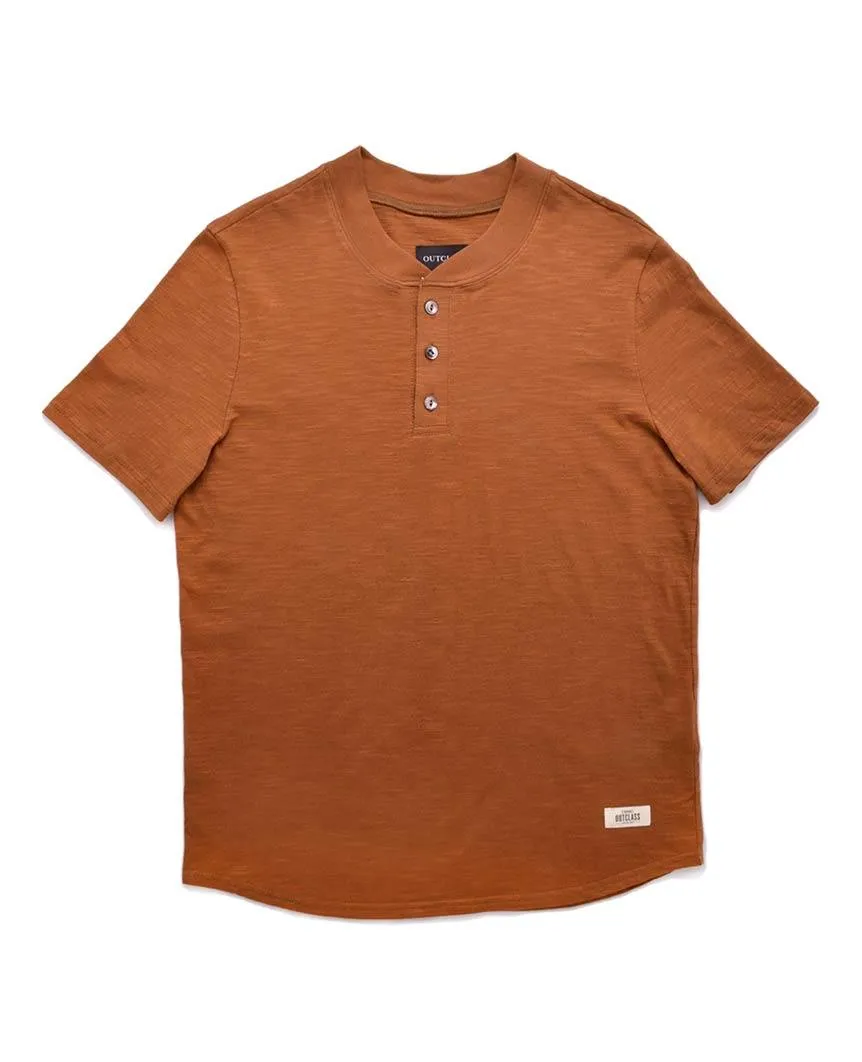 Terracotta Slub S/S Henley