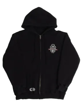 Thermal Zip Up Cross Hoodie