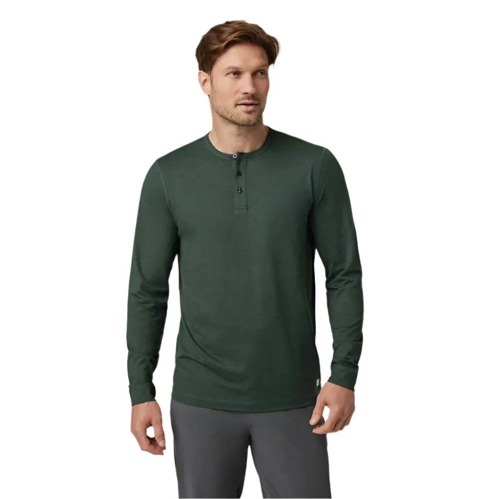 Vuori Men's Long Sleeve Ease Performance Henley