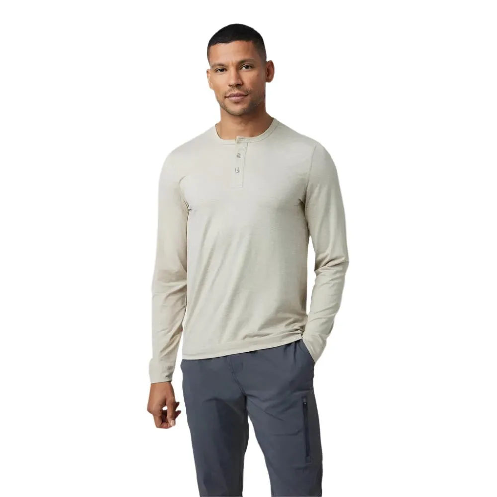 Vuori Men's Long Sleeve Ease Performance Henley